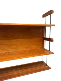 Mid-Century Modern Wall Mounted Shelf by Walter Wirtz for Wilhelm Renz, 1960s